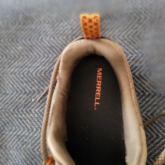 Merrell Men's Athletic Shoes in Gray and Orange Sz 10 - Picture 6 of 7